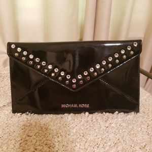 Michael Kors Patent Leather Clutch